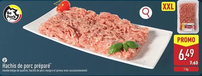 Be - Hachis de porc préparé