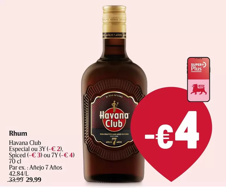 Club - Rhum Especial ou Spiced