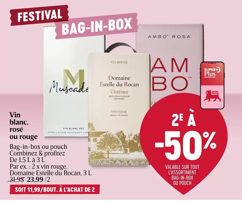 De - Bag-in-box ou pouch