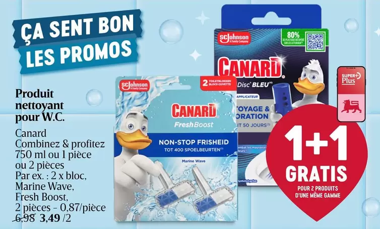 Produit nettoyant pour W.C.