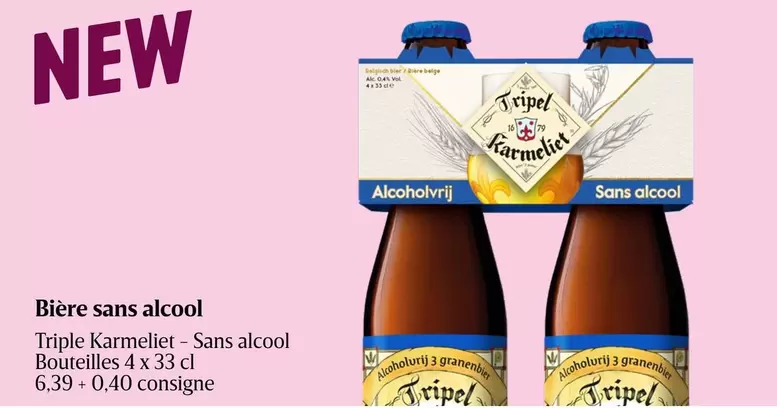 De - Bière sans alcool