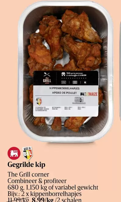 De - Kippenborrelhapjes Apero de Poulet