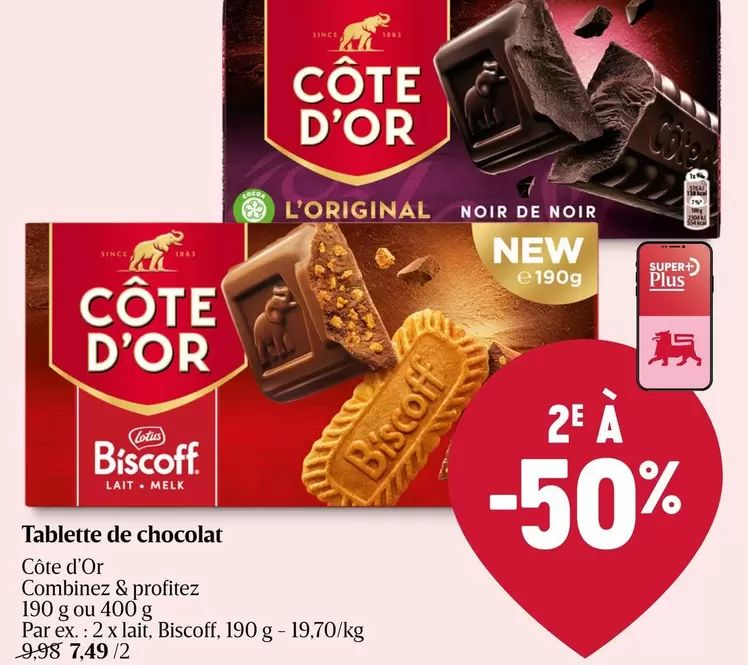 De - Tablette de chocolat
