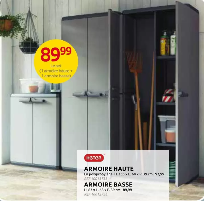 Armoire Haute et Armoire Basse