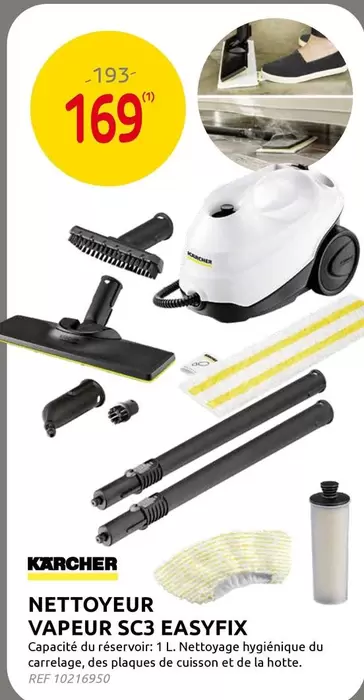 Karcher - NETTOYEUR VAPEUR SC3 EASYFIX