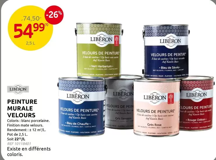 De - PEINTURE MURALE VELOURS