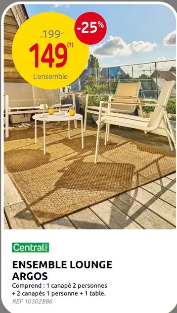ENSEMBLE LOUNGE ARGOS