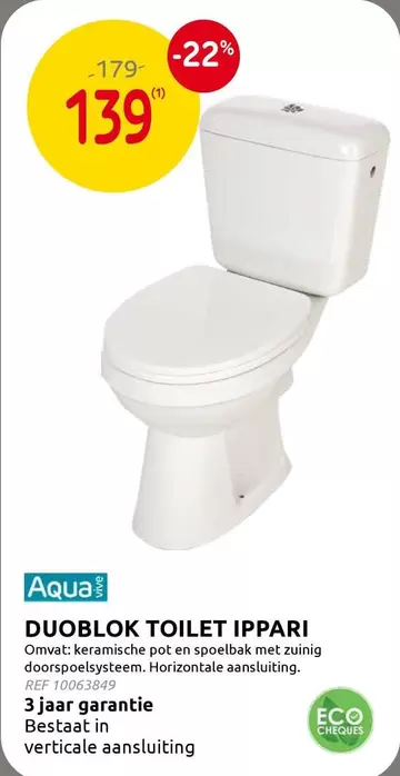 DUOBLOK TOILET IPPARI