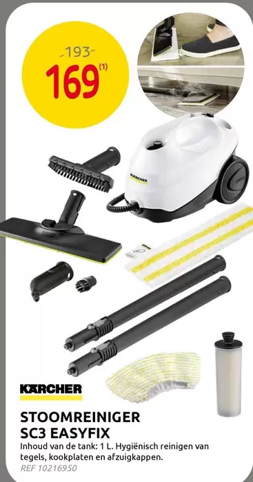 Karcher - STOOMREINIGER SC3 EASYFIX