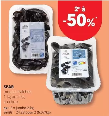 moules fraîches