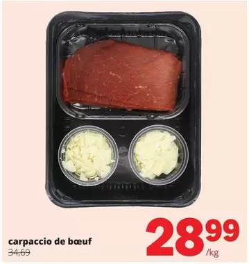 De - Carpaccio Boeuf