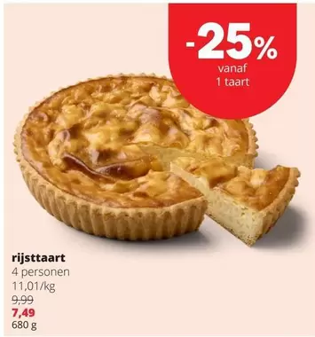 Rijsttaart