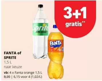 FANTA or SPRITE