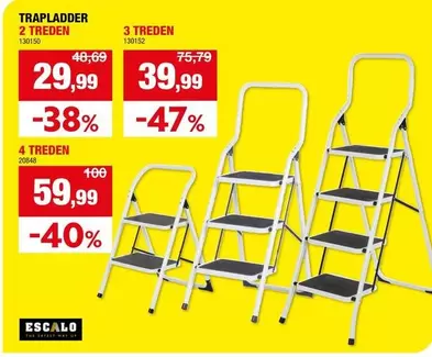 TRAPPLADDER 2 TREDEN 130150, 3 TREDEN 130152, 4 TREDEN 20848