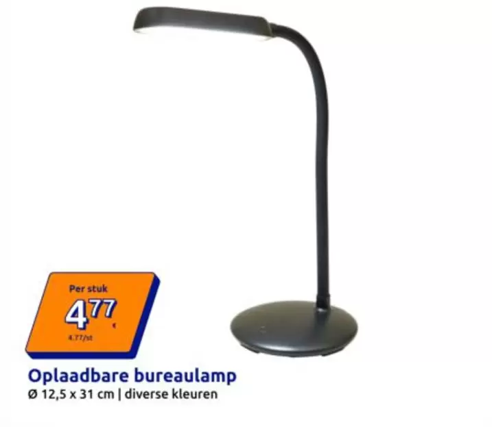 Oplaadbare bureaulamp