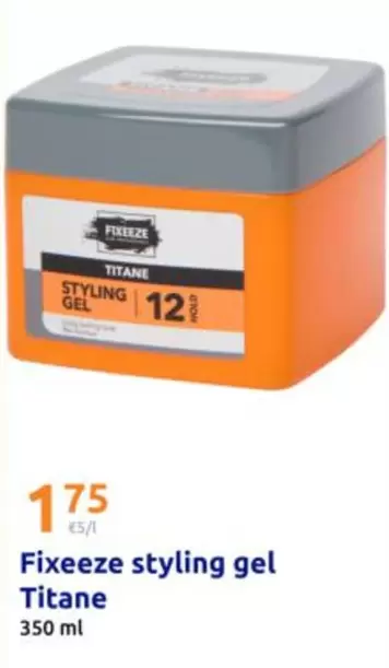 Styling Gel Titane