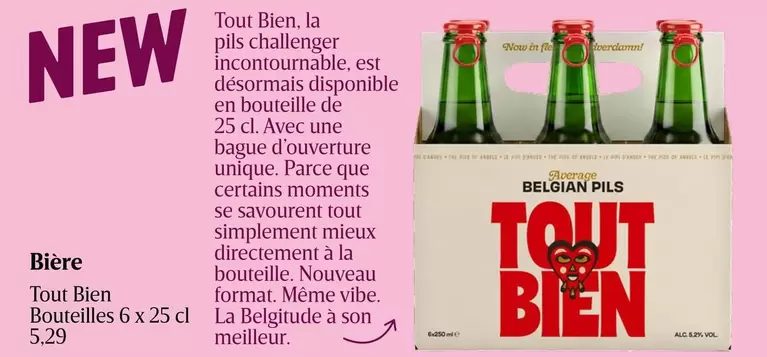 De - Bouteilles 6 x 25 cl