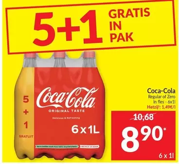 Coca Cola - Coca-Cola Regular of Zero