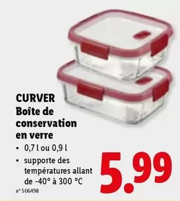 De - Boîte de conservation en verre