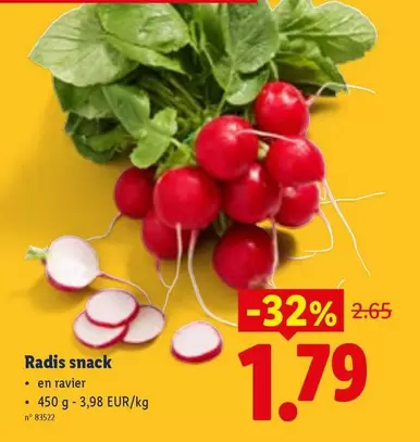 Snack - Radis snack