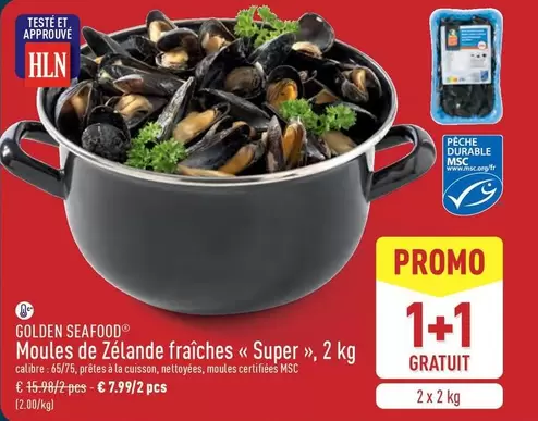 De - Moules de Zélande fraîches « Super »