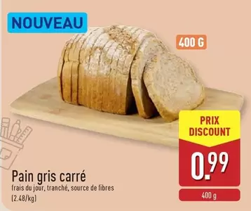 De - Pain gris carré