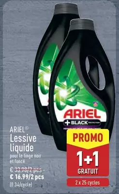Black - Lessive liquide pour le linge noir et foncé