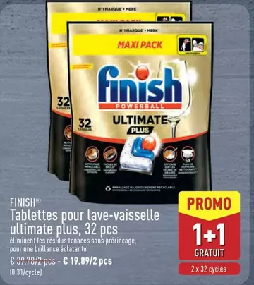 Tablettes pour lave-vaisselle ultimate plus, 32 pcs