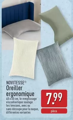 Oreiller ergonomique