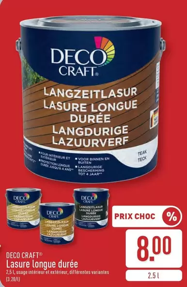 Langzeitlasur Lasure Longue Durée Langdurige Lazuurverf