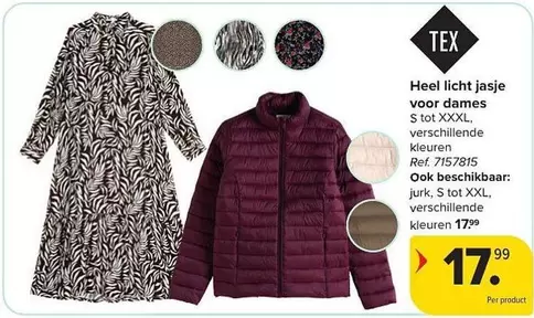 Heel licht jasje voor dames S tot XXXL, verschillende kleuren Ref. 7157815 Ook beschikbaar: jurk, S tot XXL, verschillende kleuren