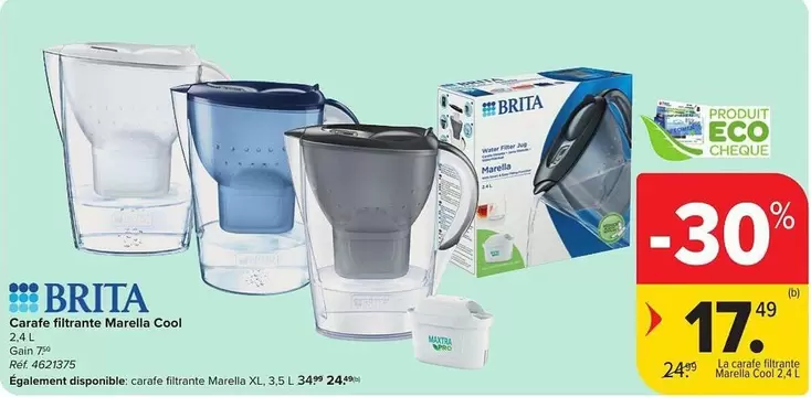 Cool - Carafe filtrante Marella