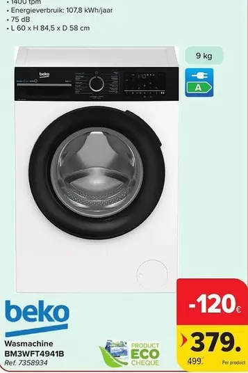 Waschmachine BM3WFT4941B