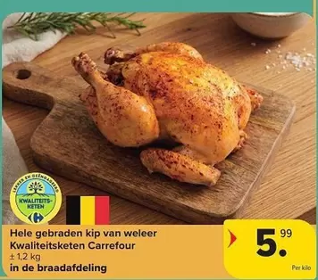 De - Hele gebraden kip