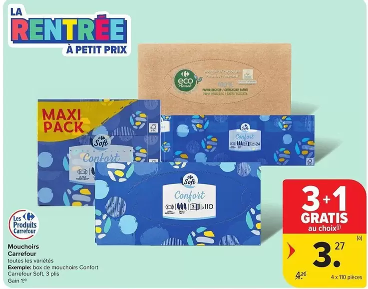 Box - Mouchoirs Confort