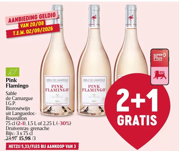 Pink - Flamingo Sable de Camargue I.G.P. BiB Rosé