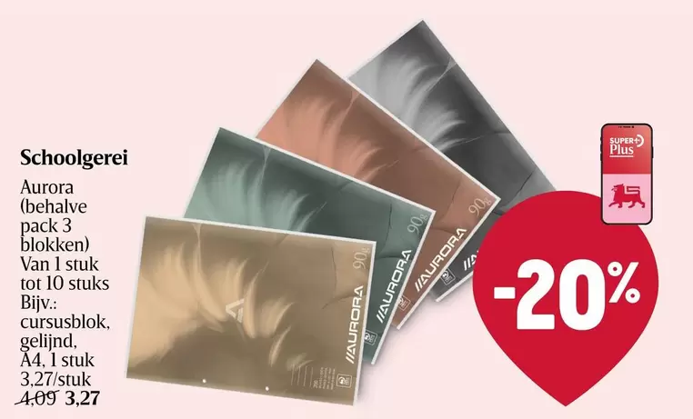 Aurora (behalve pack 3 blokken)