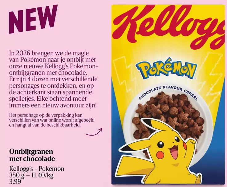 We - Ontbijtgranen met chocolade