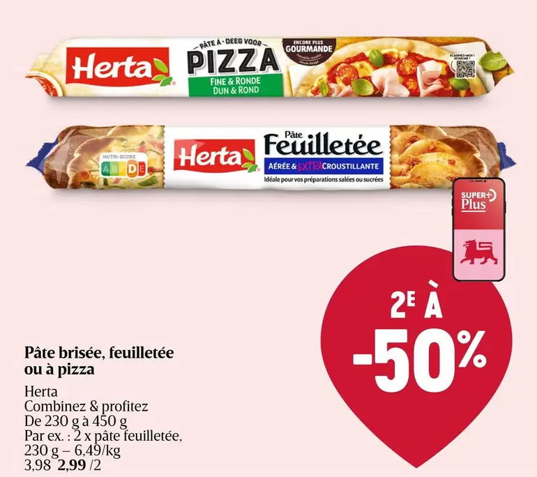 De - Pâte brisée, feuilletée ou à pizza