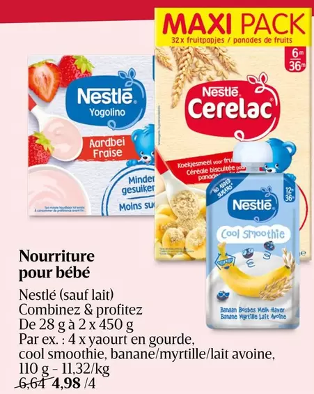 De - Nourriture pour bébé