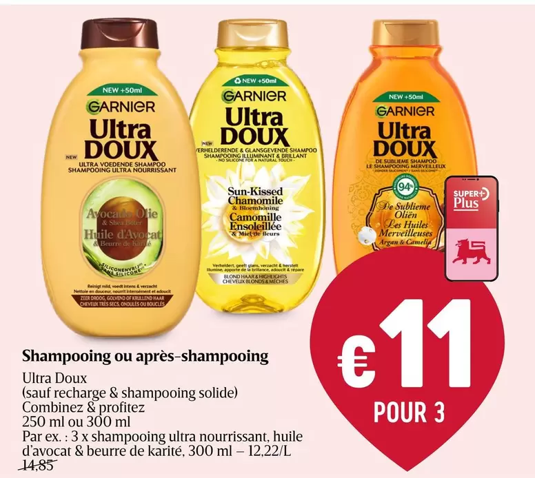De - Ultra Doux Shampooing ou après-shampooing