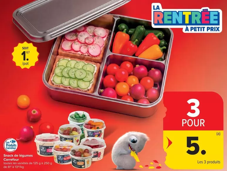 Snack - de légumes