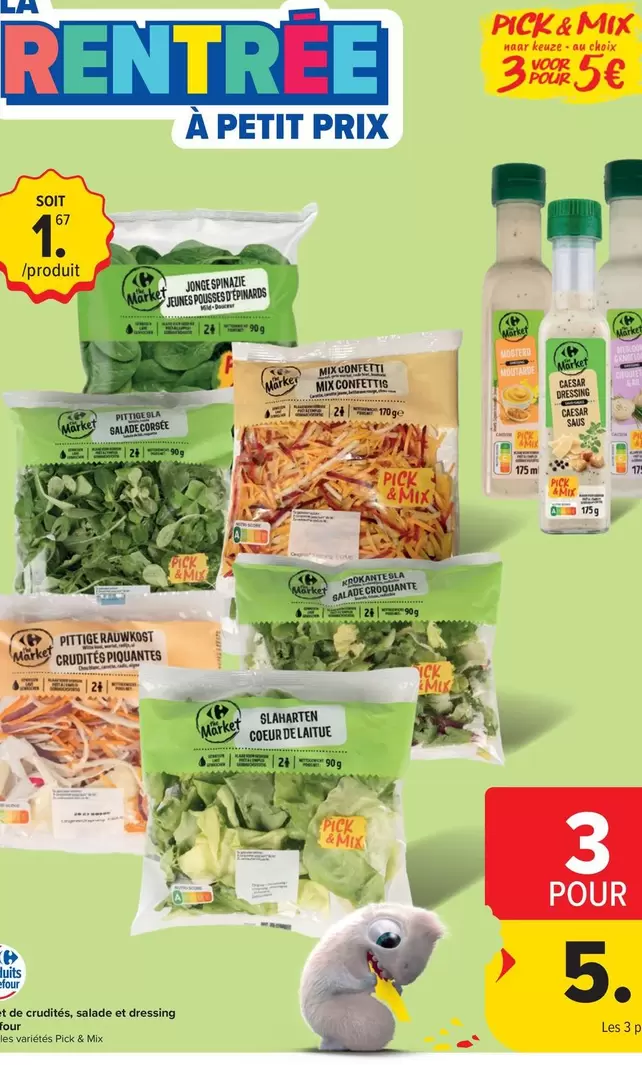 Mix - Rentrée à petit prix