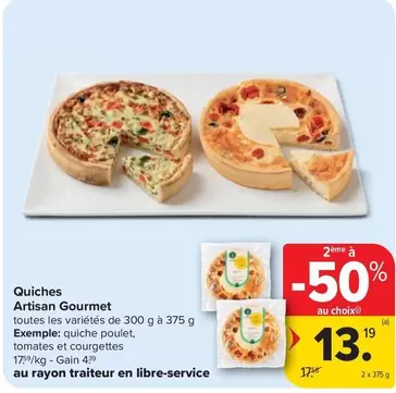 De - Quiches Artisan Gourmet