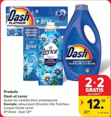 De - Dash Platinum & Lenor
