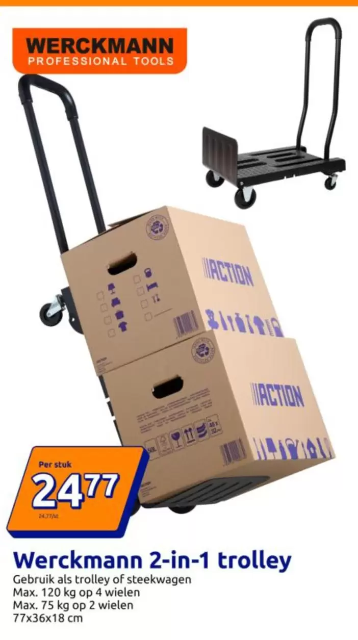 2-in-1 trolley