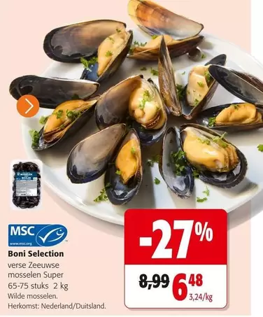 verse Zeeuwse mosselen Super