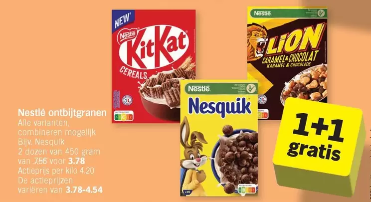 Lion - Nestlé ontbijtgranen