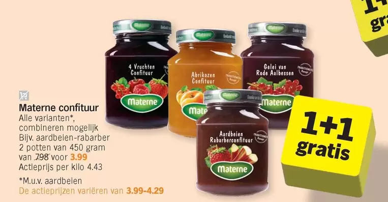 De - Matern confituur
