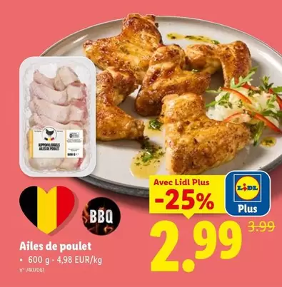 De - Ailes de poulet
